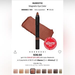 NIB Nudestix magnetic eye color in Fig